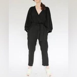 Apiece Apart New York linen Tencel blend jumpsuit Sz 8